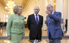 Путин с първа предизбора реч в Русия