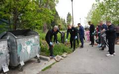 Стара Загора отбеляза Деня на Европа с доброволческа акция и засаждане на зеленина