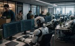 Без скрупули: AI заменя 30 000 програмисти, които го обучиха