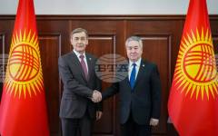 КАБАР: Киргизстанският външен министър се срещна с генералния секретар на Шанхайската организация за сътрудничество (ШОС)