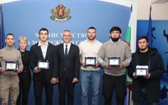 Спортният министър награди медалистите ни от Европейското първенство по борба