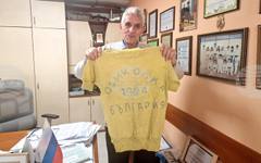 Ветеранът-колоездач Георги Димитров от Разград съхранява реликва от първата Обиколка на България