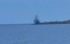 Силен взрив край Синеморец, свързан е с Украйна