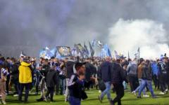 Голям скандал помрачи шампионските празненства на Левски