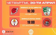 Промяна на залите за днешните срещи от турнира за Купа БФБ за девойки