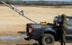 Румъния тества американски дронове-прехващачи, управлявани от изкуствен интелект, съобщи министърът на отбраната Раду Мируца