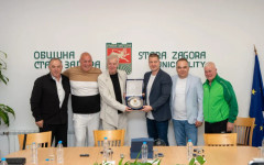 Кметът Живко Тодоров към Наско Сираков: Стара Загора се гордее с теб