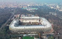 Асфалтираха централната алея пред "Армията"