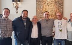 Представители на тенис клуб Макаби Херцлия гостуват на българската федерация