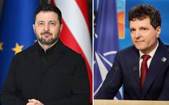 Никушор Дан и Володимир Зеленски се срещнаха в Букурещ
