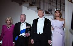 "Тя чисто и просто го мрази": Неловкият гаф на Тръмп с Мелания на вечерята с Чарлз III