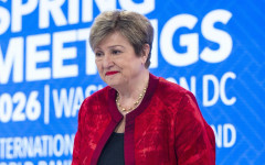 Кристалина Георгиева предупреди за "тежки времена", ако високите цени на петрола се задържат