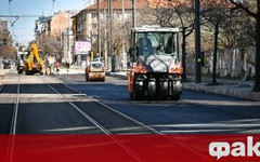 Започна асфалтирането на бул. "Александър Стамболийски" между ул. "Антон" и бул. "К. Величков"