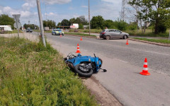 След катастрофа в Русе: 42-годишен мотоциклетист е с фрактура на ръката