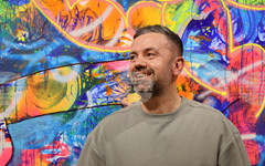 Художникът Константин Константинов откри изложби в три различни пространства в Пловдив