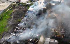 Десетки коли изгоряха край Пловдив, теренът е опустошен