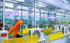 Интелигентен завод на TCL произвежда по един климатик на всеки 7 секунди