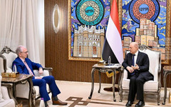 САБА: Сигурността на водните пътища зависи от прекратяването на контрола на иранските агенти над части от Йемен, заяви йеменският президент