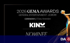 Новата визуална идентичност на KINO NOVA с номинация от престижните GEMA Awards