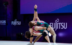 Два финала за българските състезатели на Световната купа по спортна аеробика в Токио