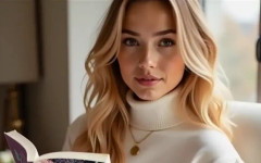 Ахинора - първият български ИИ образ, води изборното студио на Нова телевизия