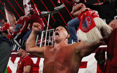 Бой между ултраси преди Байерн - Щутгарт