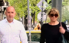 Десислава Радева плътно до съпруга си