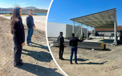 Напредва изграждането на новото рибарско пристанище в Царево