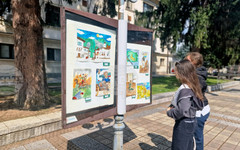 Изложба, посветена на 150-ата годишнина от Априлското въстание, представиха възпитаниците на Художественото училище в Троян