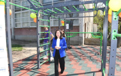 Откриха модерна стрийт фитнес площадка в старозагорско училище