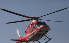 Вдигнаха медицински хеликоптер заради жена в кома