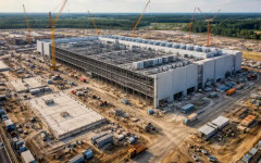 "Най-големият" център за данни, кръстен на Тръмп, изостава от графика