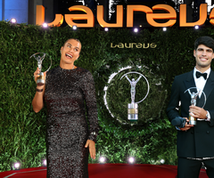 Отива им: Сабаленка и Алкарас се разходиха по червения килим като №1 в света на спорта