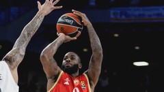 Силен Коди Милър-Макинтайър не можа да помогне на Звезда срещу Барса в плей-ина между двата тима в Евролигата