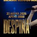 Важна информация за концерта на Деспина Ванди