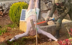 30 дни затвор за израелски военни за разбитата статуя на Христос в Южен Ливан