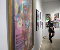 Посланието на изложбата "Стрийт арт" е свобода, каза за БТА кураторът на експозицията Сандра Блажева