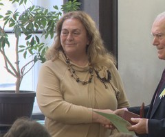 Отличие за "Следите остават": Богдана Лазарова с награда от Съюза на юристите в България