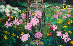 Художникът Стефан Петрунов изследва темите за смъртта и властта в изложбата си Paranoid