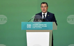 КАБАР: Киргизстан изпитва тежките последици от климатичните промени, заяви президентът на страната на екологичен форум в Астана