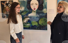 Кърджалийската галерия "Кръг" представя дебютната изложба "Мелиса в страната на чудесата" на 12-годишната Мелиса