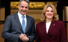 Мицотакис и Силиня обсъдиха Украйна, Близкия изток и сигурността на ЕС