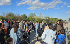 Протест срещу строеж край Марица