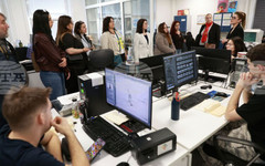 Студенти българисти от Атинския университет разгледаха архивите и обновения нюзрум на БТА