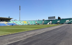 Приключва първият етап от обновяването на атлетическата писта на Националния стадион "Васил Левски"