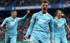 Хофенхайм се изкачи до 4-ото място в Бундеслигата след успех над Хамбургер