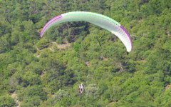 Спасители свалиха парапланерист от дърво в Кюстендилско
