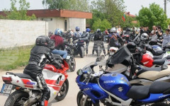 Мотосезонът в Силистра започна с дефиле по улиците на града и водосвет