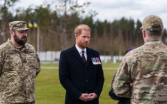 Принц Хари призова САЩ за по-силно лидерство по време на визита в Киев