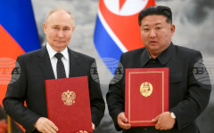 Руският президент благодари на севернокорейските военнослужещи, участвали в бойните действия в Курска област